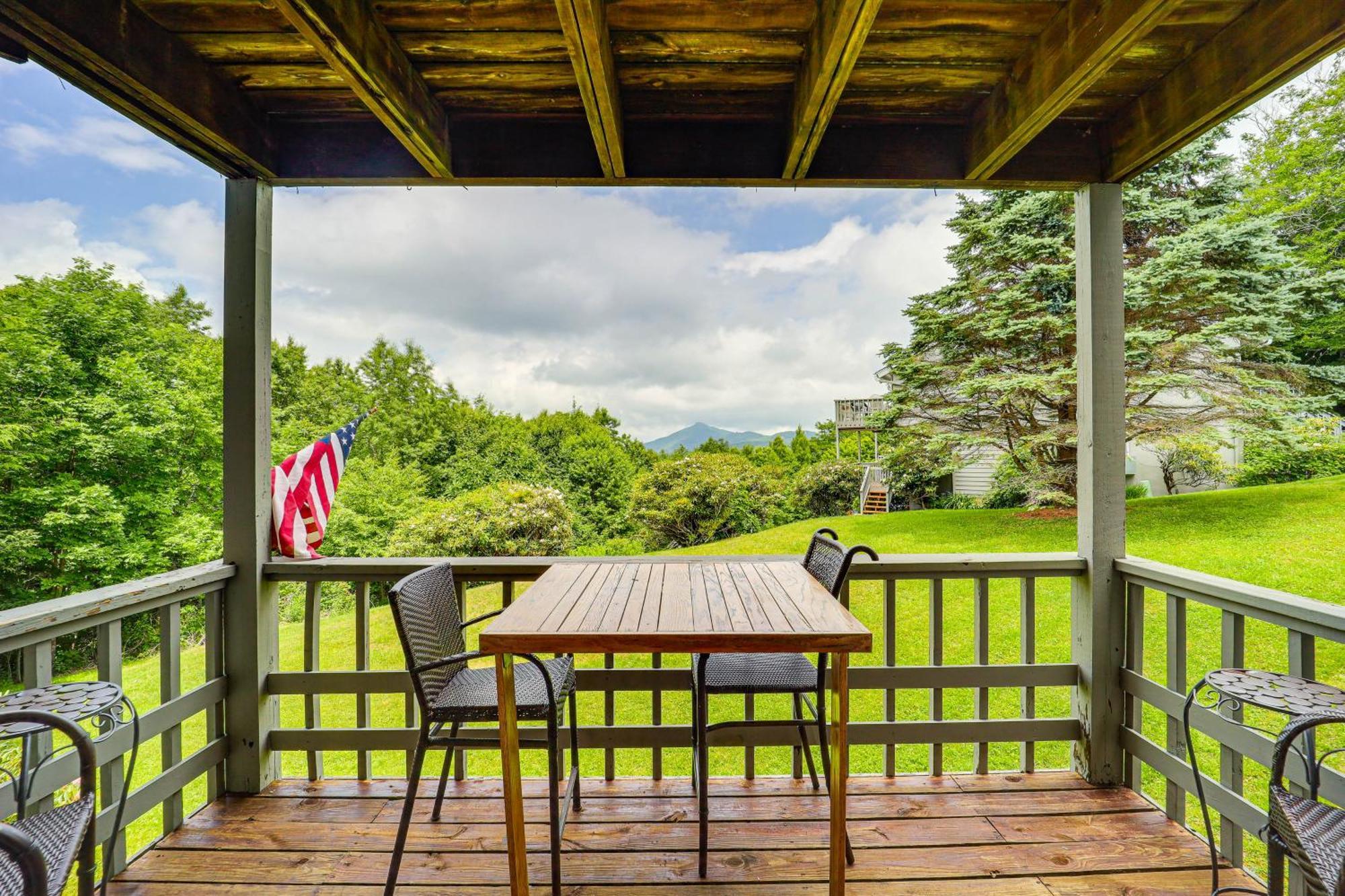 Banner Elk Mountain-View Condo 3 Mi To Skiing! Екстериор снимка